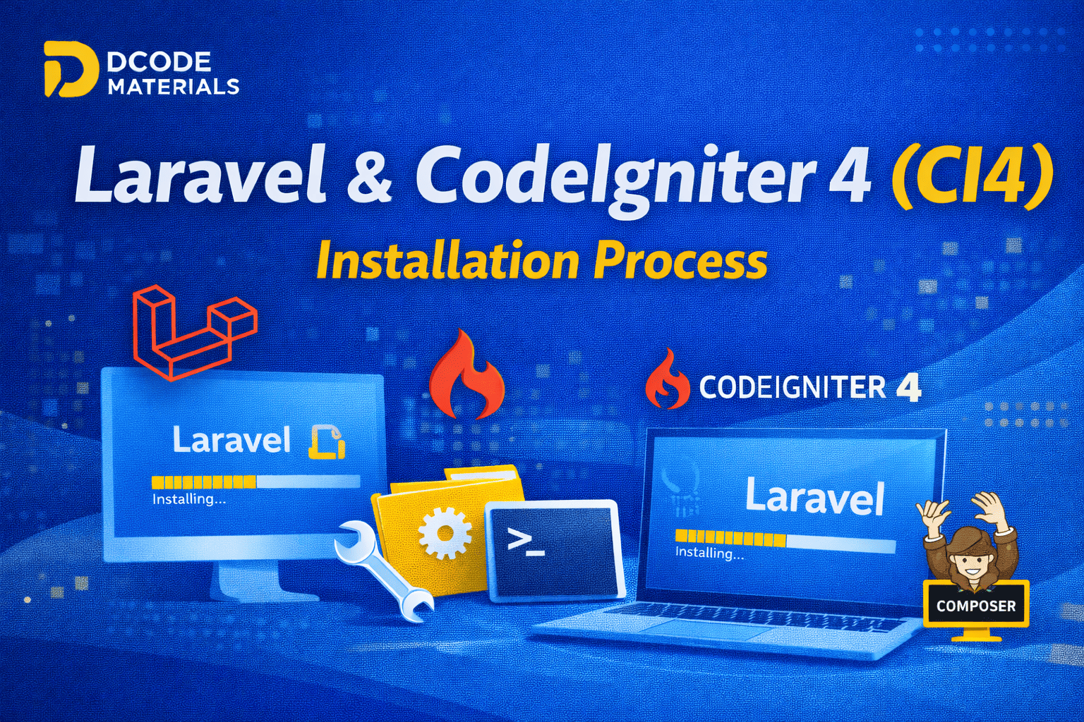 Complete Guide: Laravel & CodeIgniter 4 (CI4) Installation Process