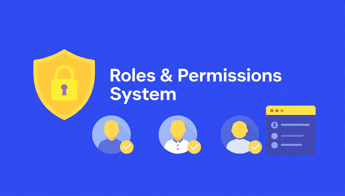 Roles & Permissions Management System