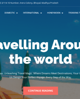 Tour and Travel fully Dynamic Website using CodeIgniter4