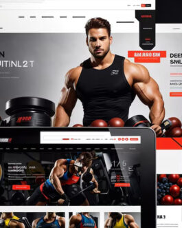 Complete Fitness Gym Website Using HTML and CSS